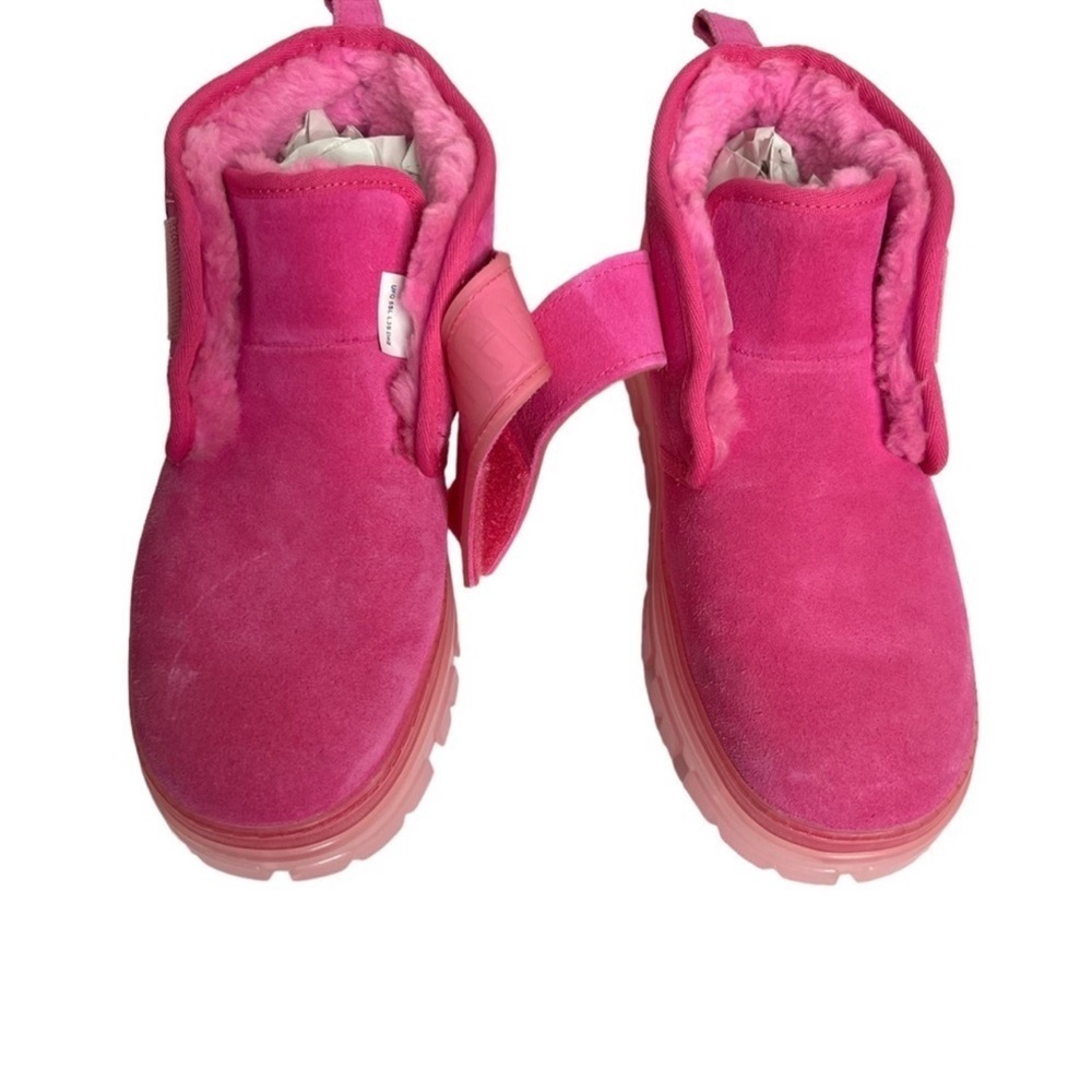 UGG Neumel Clear Chukka Hot Pink Boots - Picture 9 of 13